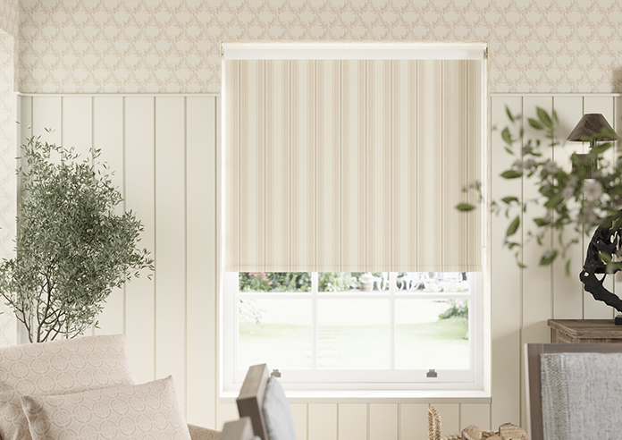 Trellis Prints, Noble Stripe Manson - Roller Blind - Image 3